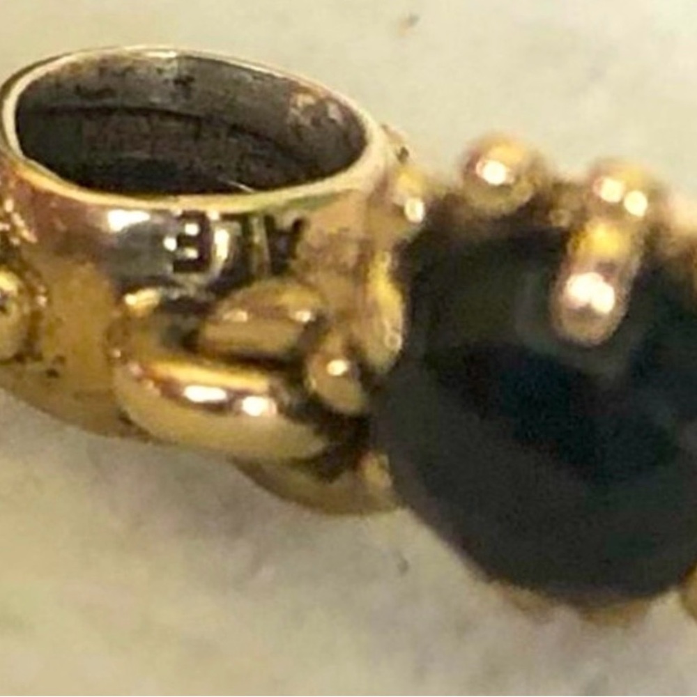 100% Authentic Pandora 14k Solid Gold Bundle (2) … - image 6